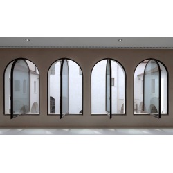 Corten Fenster mit...